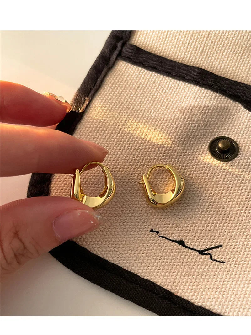 925 Sterling Silver Hoop Earrings for Women