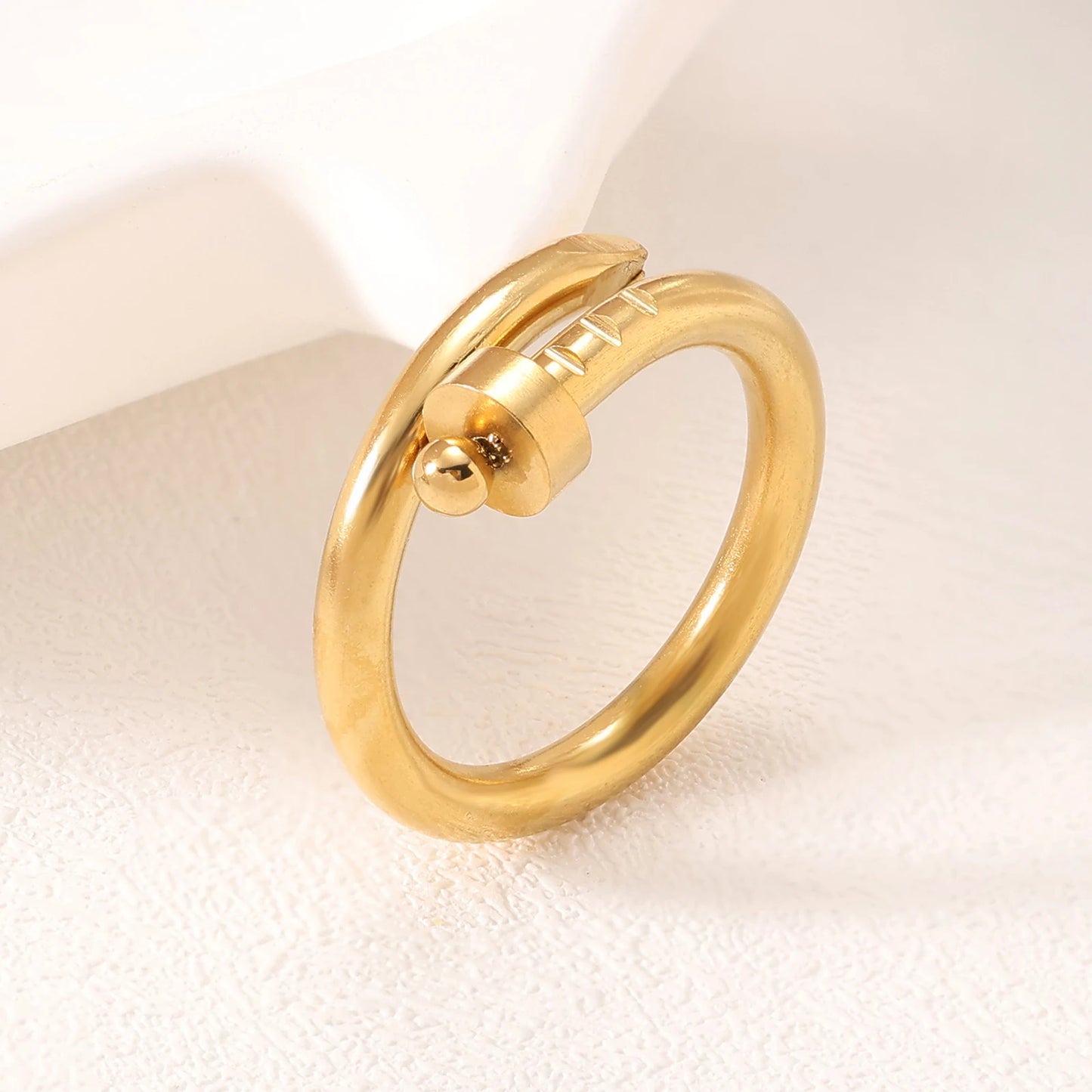 Light Luxury Nail Bracelet & Ring Set for Women