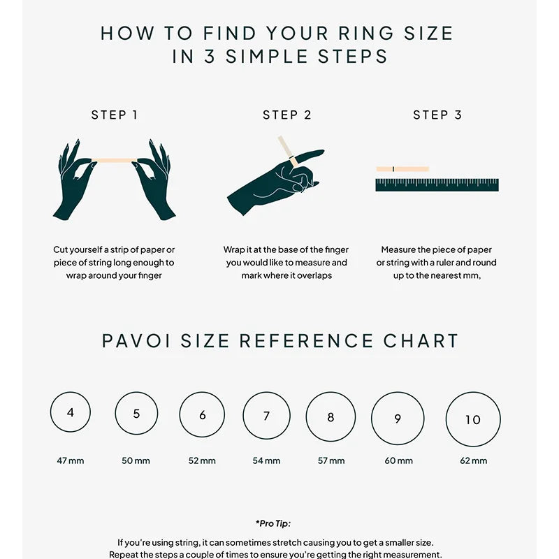 18K Gold Plated Stackable Rings for Women – Interlocked Statement Ring Set with Cubic Zirconia