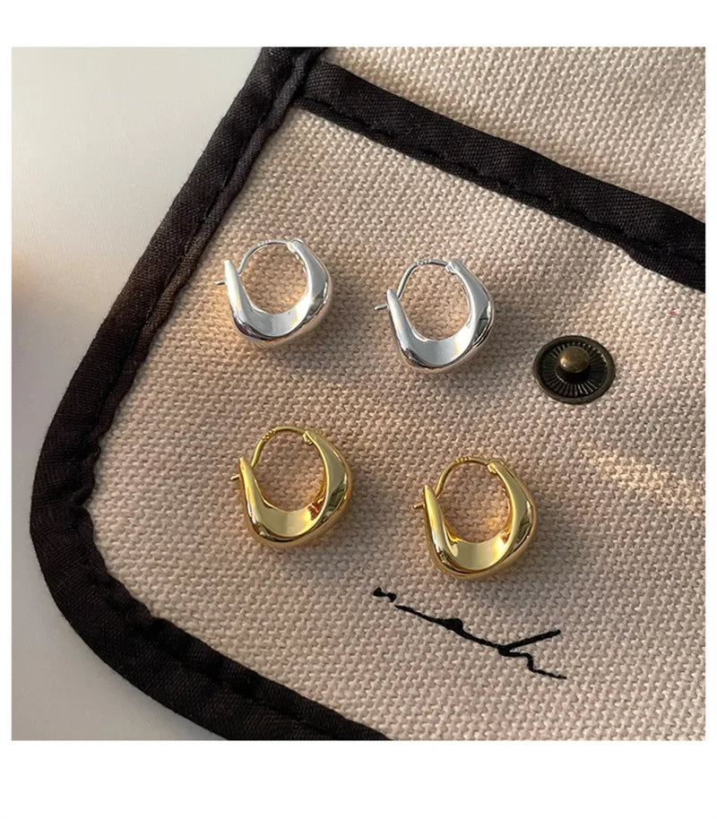 925 Sterling Silver Hoop Earrings for Women