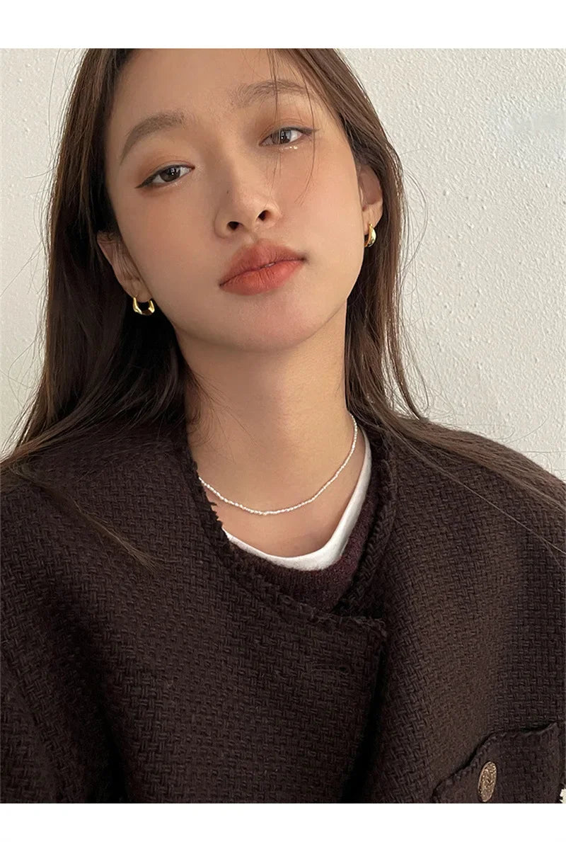 925 Sterling Silver Hoop Earrings for Women