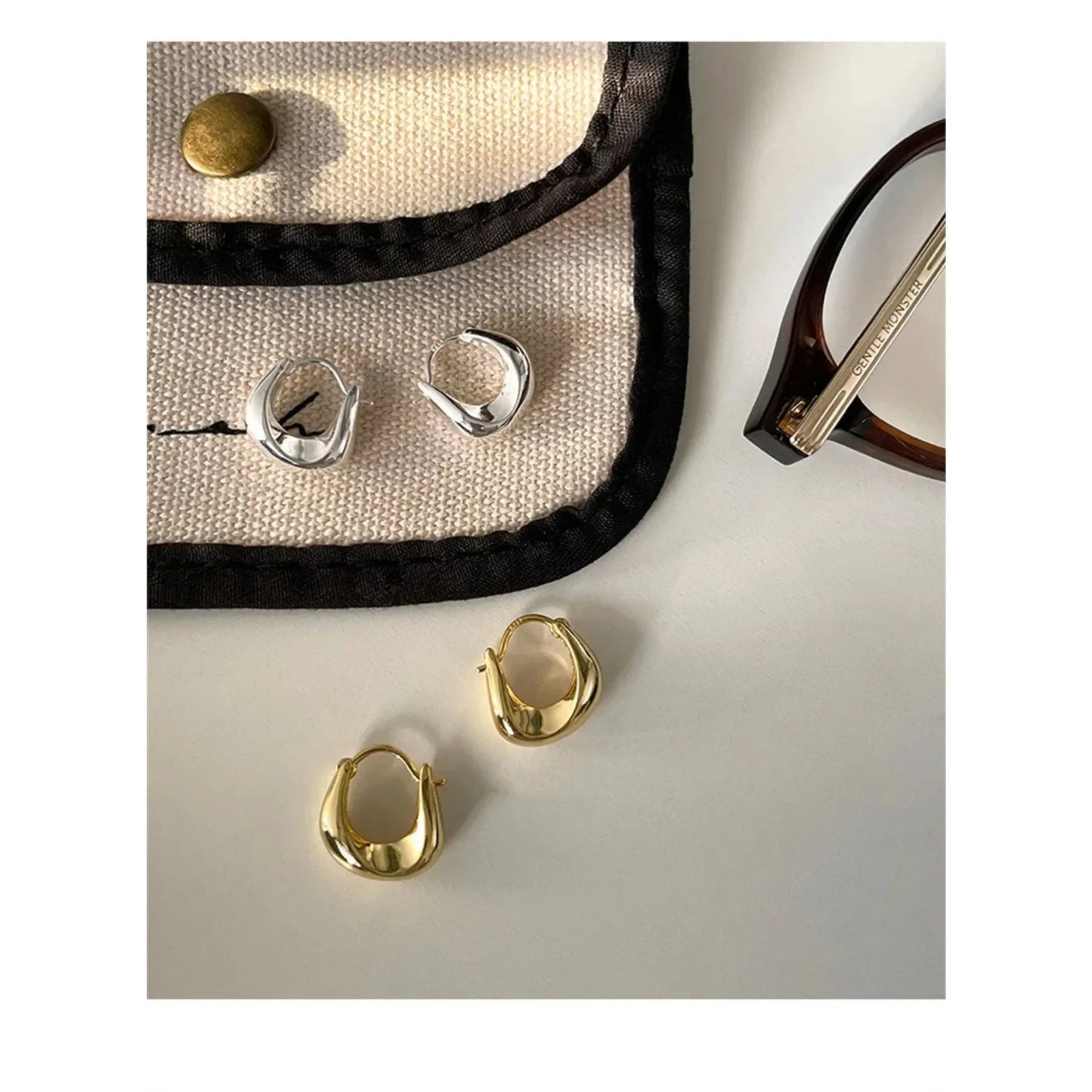 925 Sterling Silver Hoop Earrings for Women