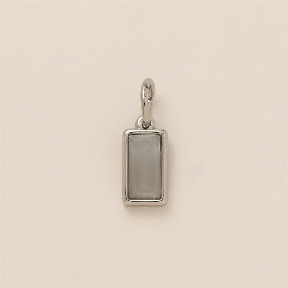 Stainless Steel 12 Birthstone Zircon Pendants – Colorful, Durable Necklace Charms for Women & Girls